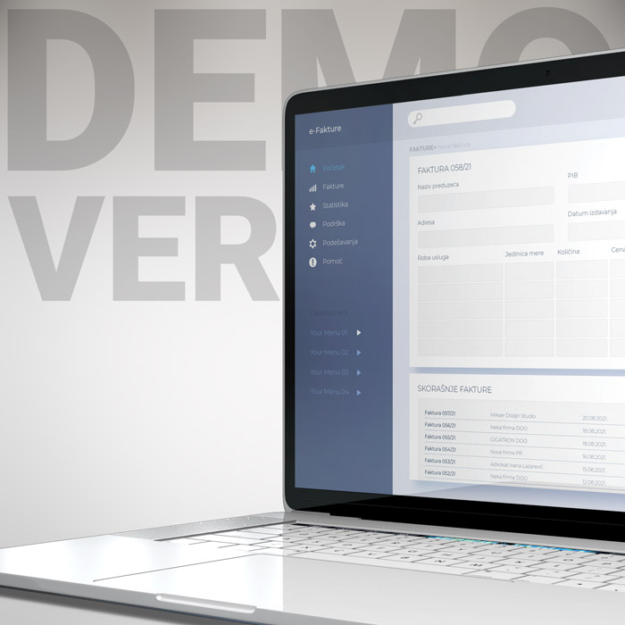 Elektronska faktura demo verzija